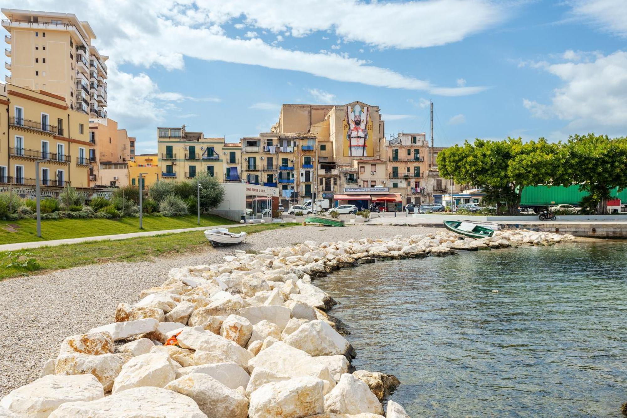 Erasmo Home Luxury Vista Mare Palermo Buitenkant foto