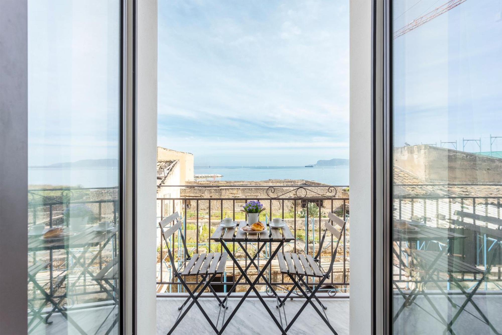 Erasmo Home Luxury Vista Mare Palermo Buitenkant foto